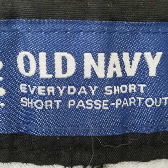 Old Navy Black Multicolor Floral Casual Shorts 0 - Picture 7 of 8